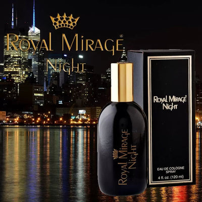 Royal Mirage Perfume Night Eau De Cologne – 120ml | Luxurious Fragrance Perfume GlowTech Essentials
