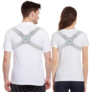 Adjustable Spine Back Support Posture Sensor Belt (random Color) Style Spectrum