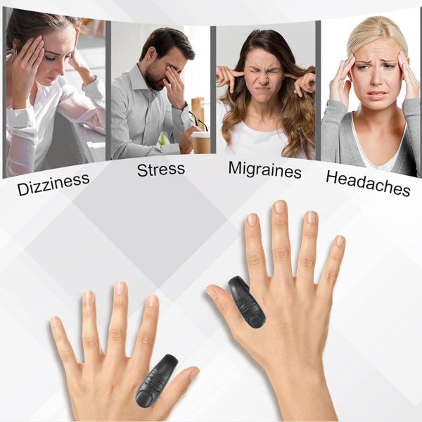 Sugar Control Li4 Acupressure Point Clip Wearable – Supporting Acupressure Relaxation, Stress Alleviation, Tension Relief And Headache Relief Hand Clip Migraine Pressure Point Clip GlowTech Essentials