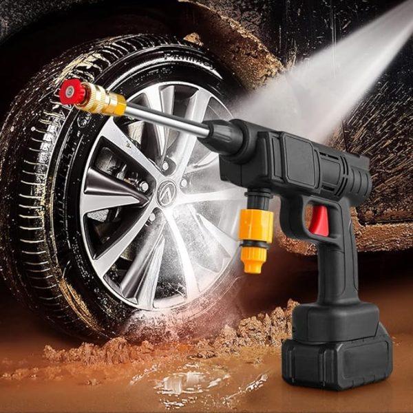 Automatic Cordless Wireless Car Wash Spray Gun High Pressure 48v Style Spectrum