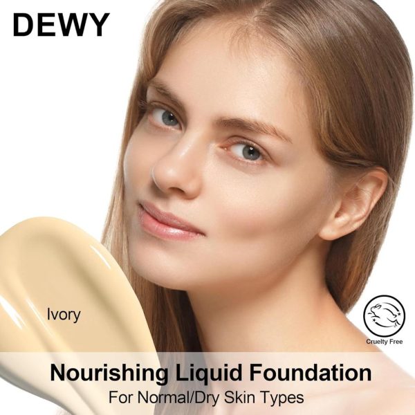 Fv Foundation, Oil Absorb Ivory Liquid Foundation | Best Tube Foundation 30g GlowTech Essentials