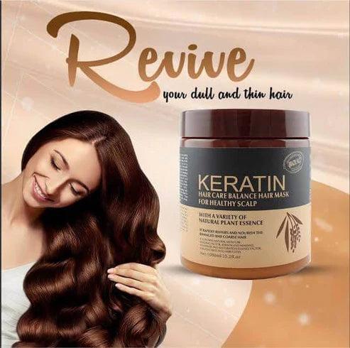 (new Deal) 4 In 1 – Keratin Hair Mask| Keratin Shampoo| Keratin Hair Serum Free Makeup Fixer GlowTech Essentials