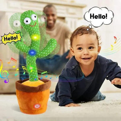 Dancing, Talking Cactus | Tree Cactus Plush Toy For Children, Kids Or Toddlers – With Box Style Spectrum