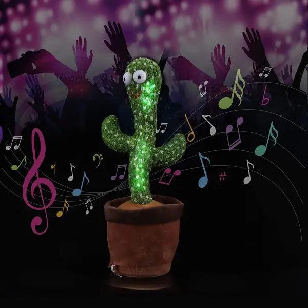 Dancing, Talking Cactus | Tree Cactus Plush Toy For Children, Kids Or Toddlers – With Box Style Spectrum