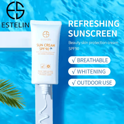 Estelin Anti-age & Whitening Sun Cream Spf 90 Sunscreen – 60g Style Spectrum