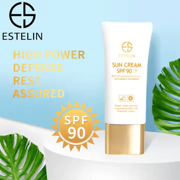 Estelin Anti-age & Whitening Sun Cream Spf 90 Sunscreen – 60g Style Spectrum