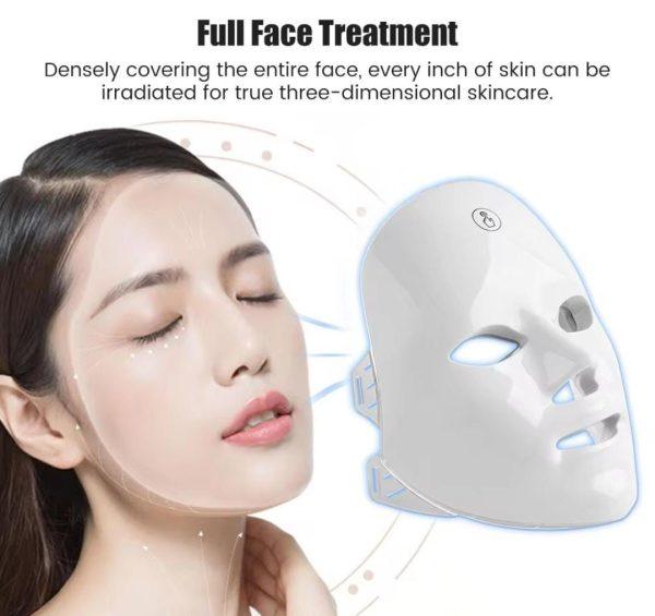 Led Facial Mask Rechargeable Facial Led Mask 7 Style Spectrum